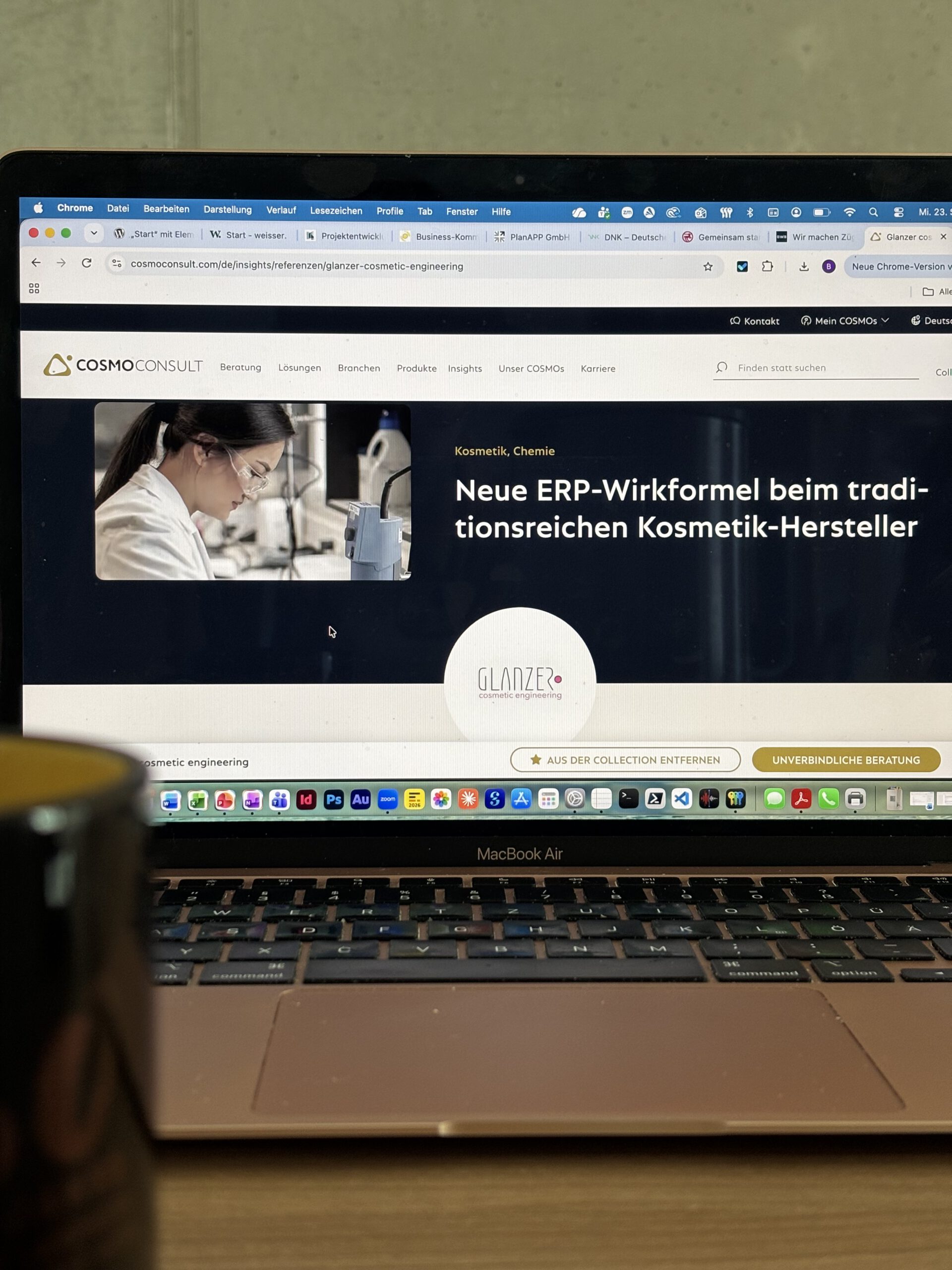 Benjamin Weisser – Referenz: COSMO Consult