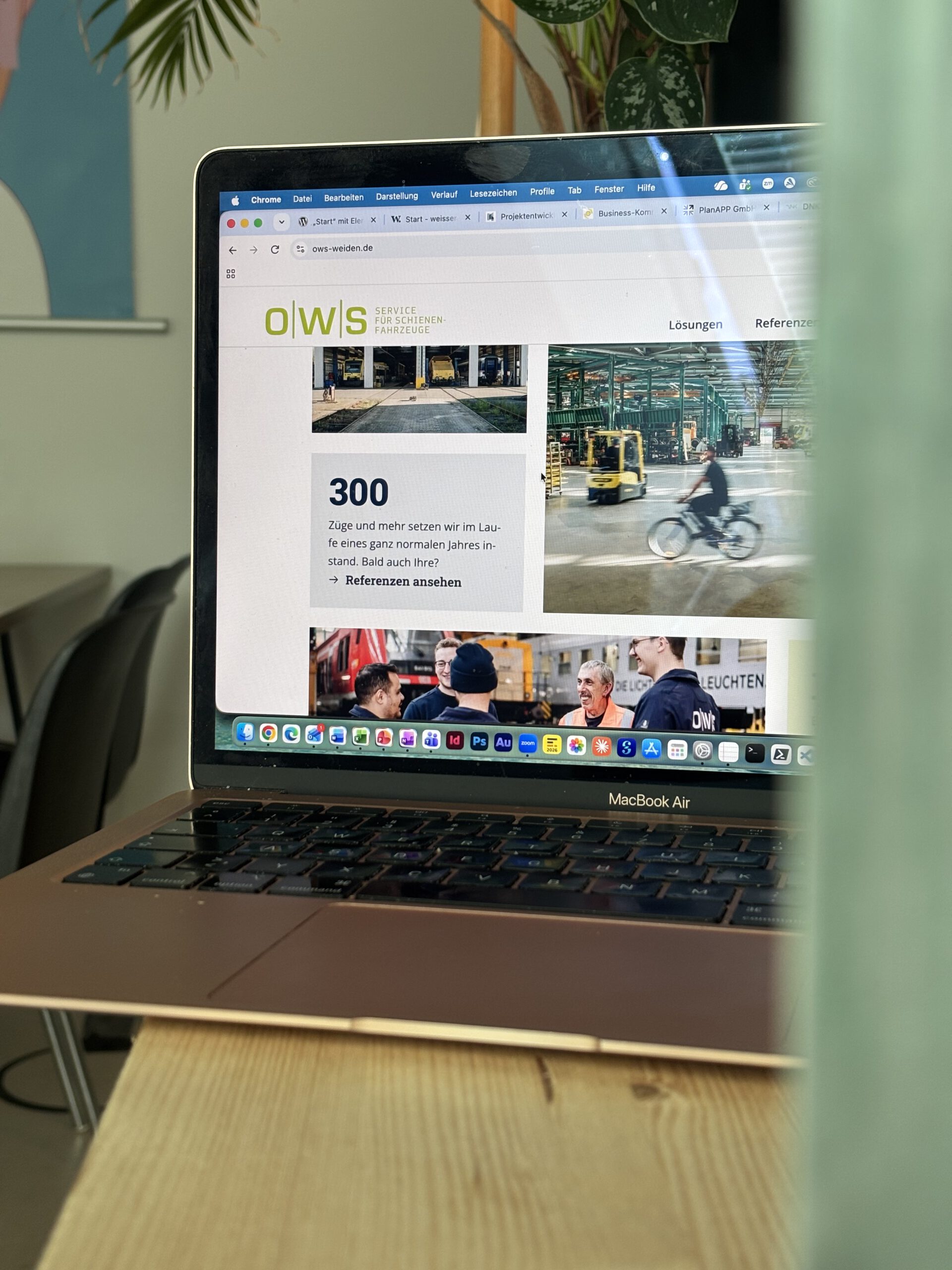Benjamin Weisser – Marken- und Website-Relaunch: OWS